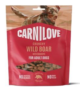 CARNILOVE Hundesnack Crunchy Wildschwein 200 g Wild