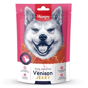 WANPY für Hunde - Venison Jerky 100 g