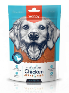 WANPY für Hunde: Chicken Jerky Chips 100 g