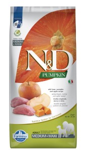 Farmina N&D; Dog PUMPKIN Wildschwein & Apfel Adult Medium & Maxi 12 kg