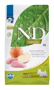 Farmina N&D; Dog PRIME Wildschwein & Apfel Adult Mini 2,5 kg