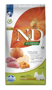 Farmina N&D; Dog PUMPKIN Wildschwein & Apfel Adult Mini 7 kg