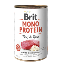 BRIT MONO PROTEIN BEEF & RICE 400 g Dose