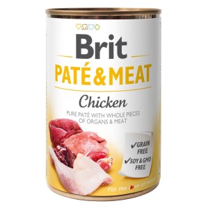 BRIT PATE & MEAT CHICKEN 400 g Dose