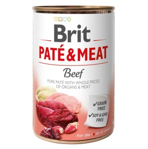BRIT PATE & MEAT BEEF 400 g Dose