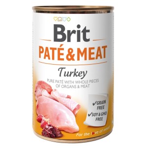 BRIT PATE & MEAT TURKEY 800 g Dose