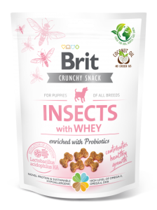 Brit Care Welpenleckerlis Insekten & Molke 200g – Snacks mit Probiotika