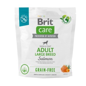 Brit Care Grain-Free Adult Large Breed Salmon & Potato 1kg – Hundefutter ohne Getreide