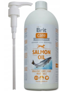 Brit Care Lachsöl 100ml – Premium Omega-3 Ergänzungsfuttermittel für Hunde & Katzen