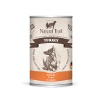 400g Natural Trail TRUTHAHN Monoprotein Super Premium Nassfutter für Hunde Hundefutter Dose