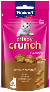 60g  VITAKRAFT Crispy Crunch mit Malz Hairball Katzensnacks