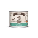 200g Natural Trail LIGHT Super Premium Nassfutter für Hunde Hundefutter Dose