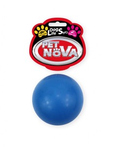 Hundespielzeug Kauspielzeug BALL-S-BL Ball Vanille Aroma 5cm blau