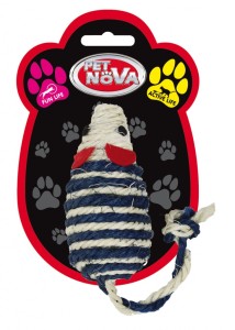 Katzenspielzeug SISALMOUSE-5 Katzenspielzeug Maus 10X5cm