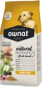 Ownat Classic Dog Lamb & Rice (ehemals Optima) Hundefutter 