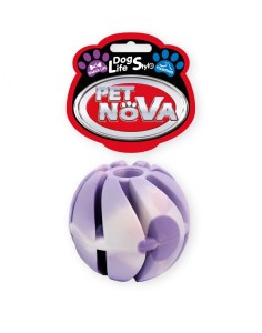 Hundespielzeug Kauspielzeug SNACKBALL-M Leckerlieball schwimmend Vanille Aroma 5cm Mehrfarben